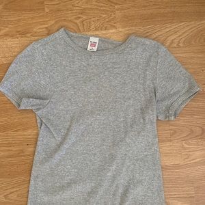 RE/DONE - Hanes Rib Baby Tee